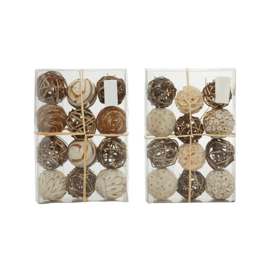 Best Pirce 🎉 Studio 350 Brown Dried Plant Material Coastal Orbs & Vase Filler (Set Of 2) - 7 X 3 X 10 Round 😀 - Image 8