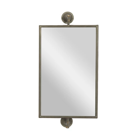 Top 10 π― Studio 350 Wood Industrial Wall Mirror 28 X 14 X 7 - 14 X 7 X 28 Gold π - Image 2