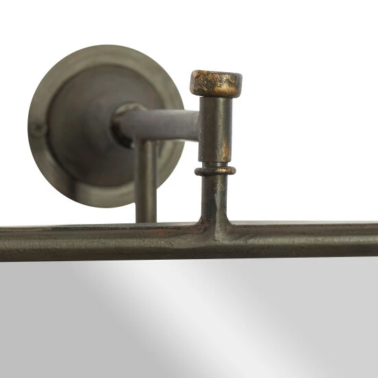 Top 10 π― Studio 350 Wood Industrial Wall Mirror 28 X 14 X 7 - 14 X 7 X 28 Gold π - Image 4