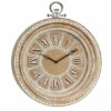 Buy ⭐ Studio 350 Beige Iron Vintage Wall Clock No Theme 29 X 24 X 3 - 24 X 3 X 29Round ❤️