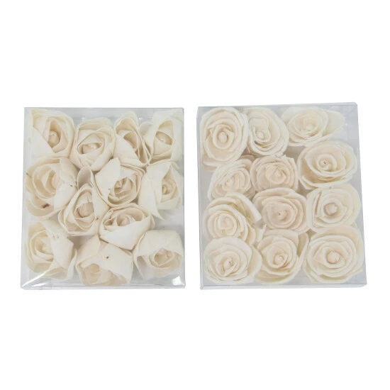 Buy 🔥 Studio 350 Boxed Natural White Carnation And Ranunculus Sola Flowers (Set Of 2) - 6 X 7 - 6 X 7 🛒 - Image 2