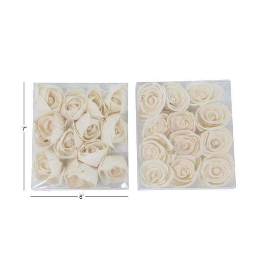 Buy 🔥 Studio 350 Boxed Natural White Carnation And Ranunculus Sola Flowers (Set Of 2) - 6 X 7 - 6 X 7 🛒 - Image 6