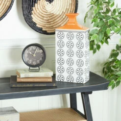 Best deal ❤️ Studio 350 White Stoneware Transitional Vase 😀