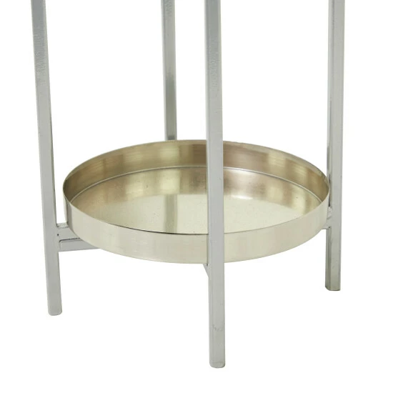 Flash Sale 😍 Studio 350 Metal Modern Planter ( Set Of 2) - S/2 32", 24"H Black 🥰 - Image 4