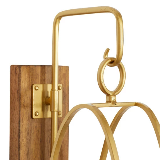 Brand new 😀 Studio 350 Gold Iron Farmhouse Wall Sconce 24 X 6 X 8 - 6 X 8 X 24 ⭐ - Image 5