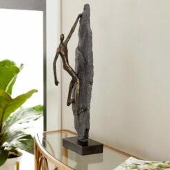 Top 10 😍 Studio 350 Bronze Polystone Industrial Sculpture People 19 X 6 X 5 - 6 X 5 X 19 😉
