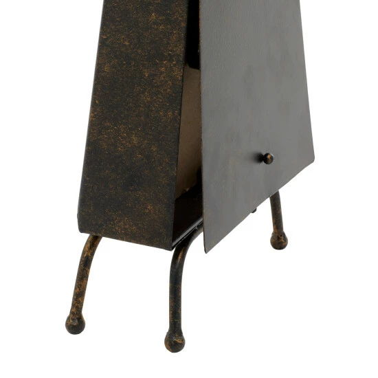 Promo 😀 Studio 350 Brass Iron Rustic Clock 16 X 8 X 4 - 8 X 4 X 16 🥰 - Image 6