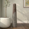Wholesale ⭐ Studio 350 Burnished Iridescent Snakeskin Ceramic Contemporary Floor Vase 36 X 8 X 8 - 8 X 8 X 36 ⭐