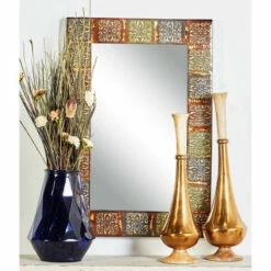 Promo 🌟 Studio 350 Multi Iron Traditional Console Mirror 36 X 24 X 2 - 36x24 👍