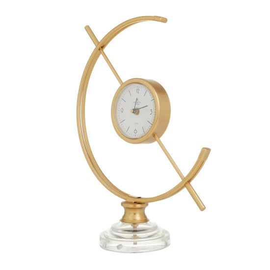 Budget ๐ Studio 350 Gold Iron Modern Clock 16 X 13 X 5 - 13 X 5 X 16 โค๏ธ - Image 3