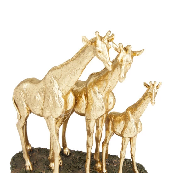 Promo ❤️ Studio 350 Gold Polystone Glam Sculpture 12 X 10 X 7 - 10 X 7 X 12 ✔️ - Image 5