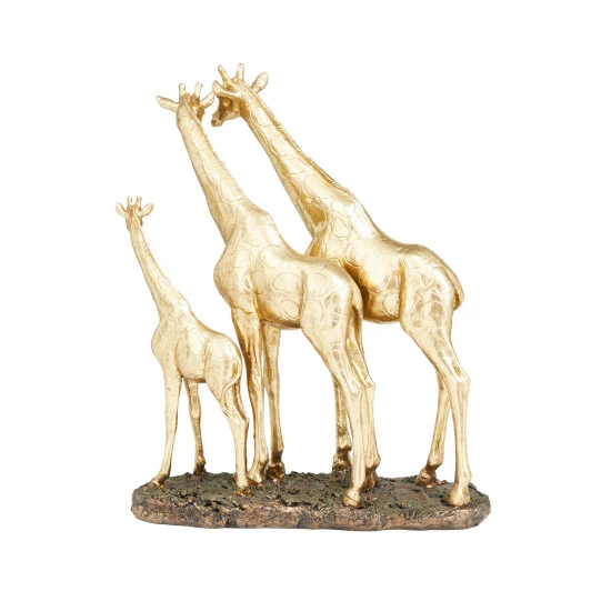 Promo ❤️ Studio 350 Gold Polystone Glam Sculpture 12 X 10 X 7 - 10 X 7 X 12 ✔️ - Image 7