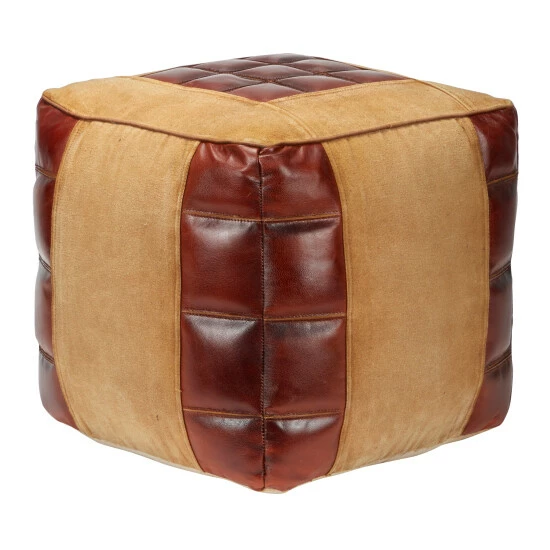 Deals ๐งจ Studio 350 Rustic Canvas Pouf 17 X 20 - 20 X 20 X 17 ๐ - Image 4