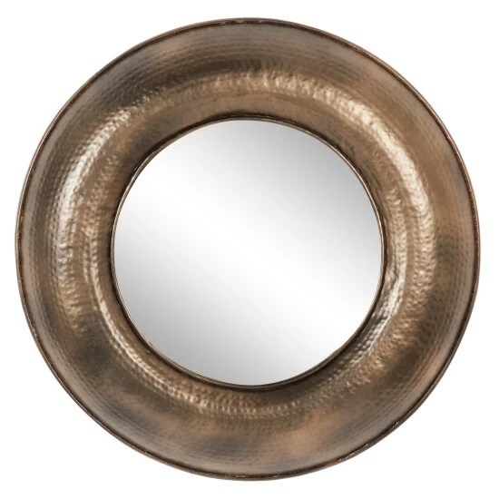 Discount 🤩 Studio 350 Bronze Iron Modern Wall Mirror 32 X 32 X 3 - 32 X 3 X 32Round 🧨 - Image 2