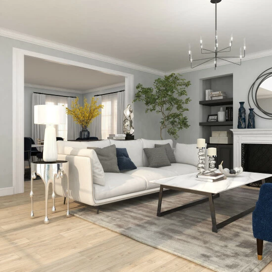 Buy 🎉 Studio 350 Aluminum Drip Accent Coffee Table With Melting Designed Legs And Shaded Glass Top Black - Coffee Table 🔥 - Image 2