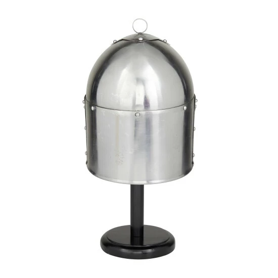 Best reviews of 👏 Studio 350 Silver Iron Vintage Helmet 18 X 9 X 10 - 9 X 10 X 18 🔔 - Image 7