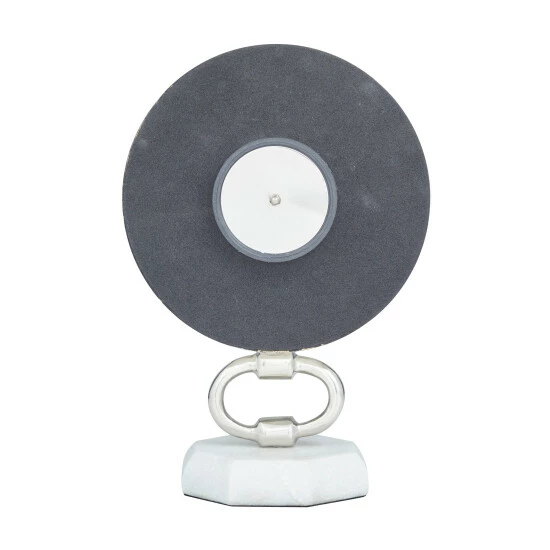 Budget ๐ฅ Studio 350 Silver Stainless Steel Modern Clock ๐งจ - Image 6