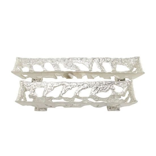 Buy ๐ Studio 350 Aluminum Contemporary Tray ( Set Of 2) - S/2 29", 23"W Gold ๐ - Image 3