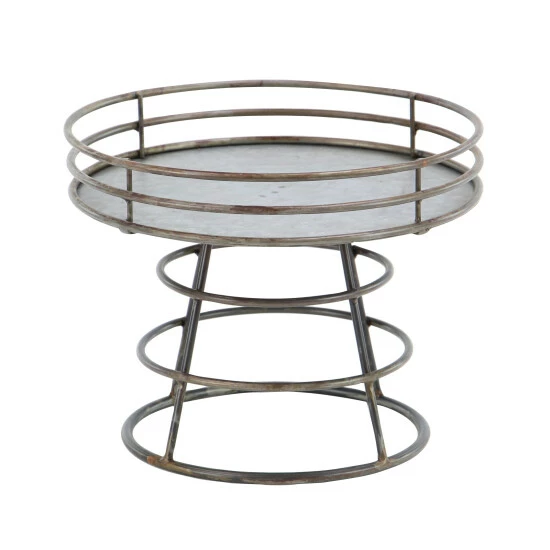 Flash Sale ๐ Studio 350 Metal Farmhouse Cake Stand Grey ๐งจ - Image 2