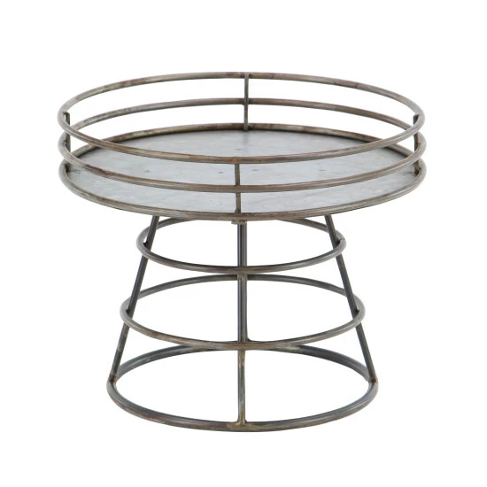 Flash Sale ๐ Studio 350 Metal Farmhouse Cake Stand Grey ๐งจ - Image 3