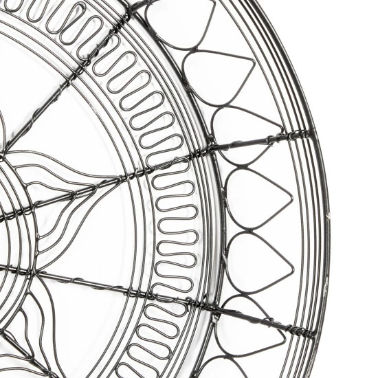 Wholesale 🤩 Studio 350 Black Iron Eclectic Wall Decor (Set Of 3) - 21 X 21 X 3 ❤️ - Image 3