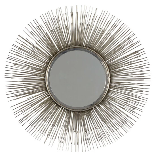 Top 10 ๐ Studio 350 Silver Iron Modern Wall Mirror 29 X 29 X 4 - 29 X 4 X 29 ๐งจ