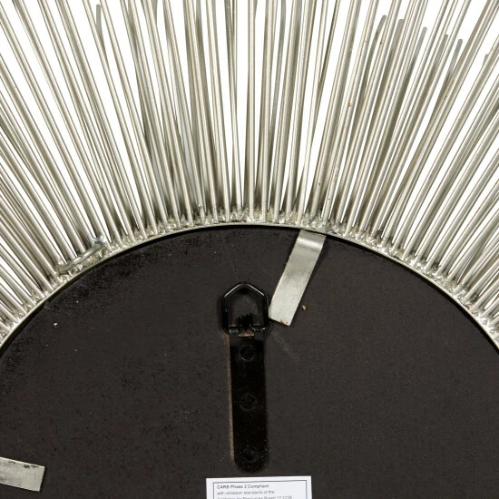 Top 10 ๐ Studio 350 Silver Iron Modern Wall Mirror 29 X 29 X 4 - 29 X 4 X 29 ๐งจ - Image 6