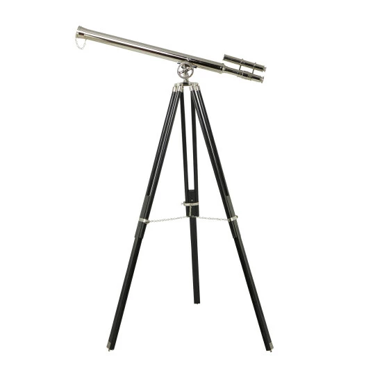 Hot Sale 🛒 Studio 350 Vintage Telescope Decor Silver 😍 - Image 3
