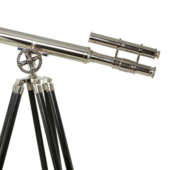 Hot Sale 🛒 Studio 350 Vintage Telescope Decor Silver 😍 - Image 4