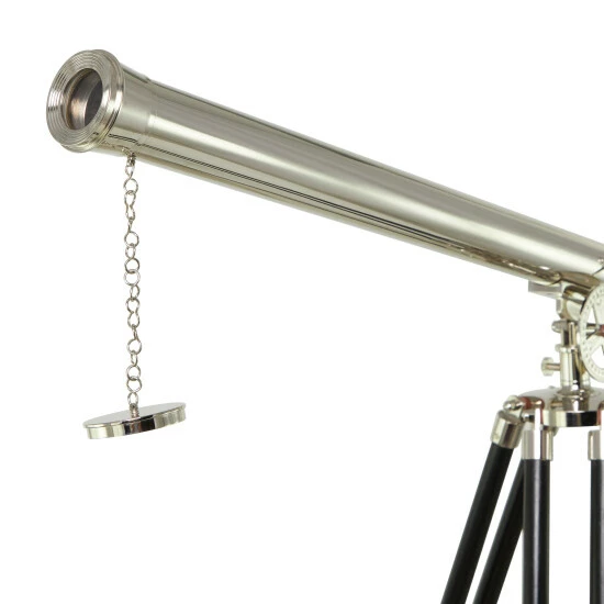 Hot Sale 🛒 Studio 350 Vintage Telescope Decor Silver 😍 - Image 5