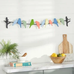 Wholesale 😉 Studio 350 Multi Iron Coastal Wall Decor 7 X 40 X 1 🥰