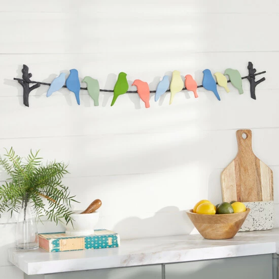 Wholesale 😉 Studio 350 Multi Iron Coastal Wall Decor 7 X 40 X 1 🥰