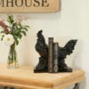 Promo 🔔 Studio 350 Modern Farmhouse Bookends (Set Of 2) - 9", 11"H Black ✔️