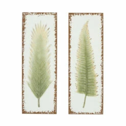 Coupon 🧨 Studio 350 White Iron Contemporary Wall Decor Floral And Botanical (Set Of 2) 🧨