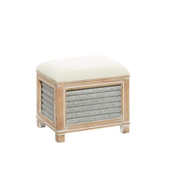 Brand new 😉 Studio 350 Brown Wood Farmhouse Storage Bench 20 X 38 X 16 - 38 X 16 X 20 ✔️ - Image 6