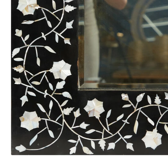 Wholesale 🥰 Studio 350 Black MDF Contemporary Wall Mirror 47 X 30 X 1 - 30 X 1 X 47 ✔️ - Image 5