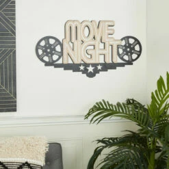 Discount 😍 Studio 350 White MDF Industrial Wall Decor 🎁