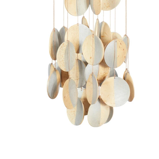 Promo ⌛ Studio 350 Shell Coastal Windchime 17 X 5 X 5 - 5 X 5 X 17 Gold 👍 - Image 5
