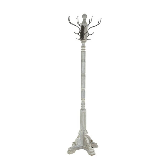 Buy ๐ Studio 350 Grey Fir Farmhouse ๐งฅ Coat Rack 74 X 19 X 19 ๐งจ - Image 2