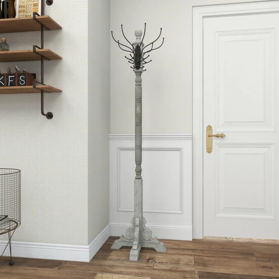 Buy ๐ Studio 350 Grey Fir Farmhouse ๐งฅ Coat Rack 74 X 19 X 19 ๐งจ - Image 8