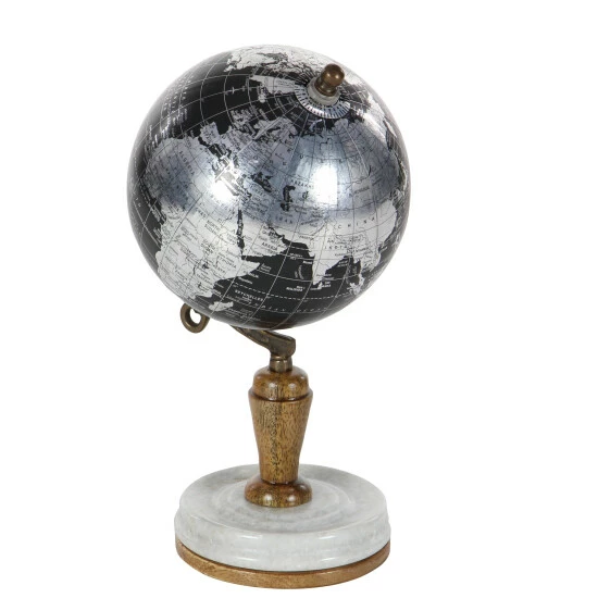 Best Sale ⭐ Studio 350 Black Plastic Modern Globe 10 X 5 X 5 👏 - Image 5