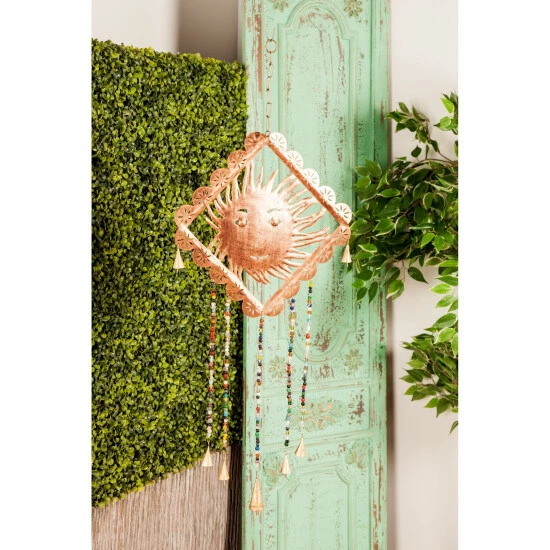 Hot Sale 🌟 Studio 350 Gold Iron Eclectic Windchime 30 X 14 X 1 - 14 X 1 X 30 😀