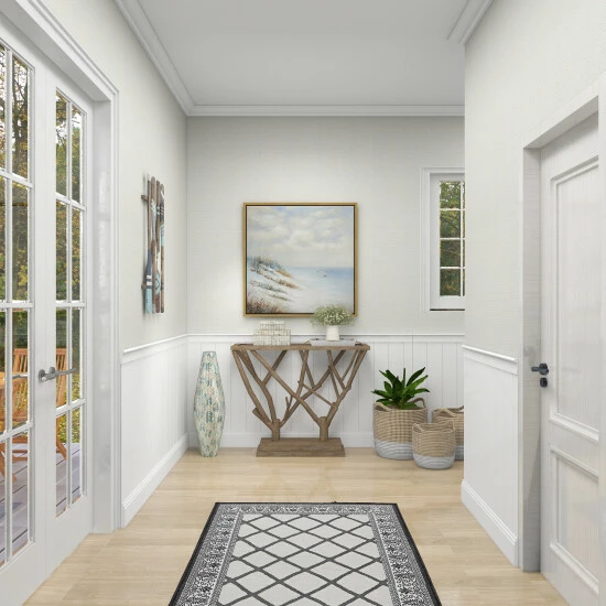 Best Pirce ๐ Studio 350 33-in. Coastal White Shell/Bamboo Vase ๐งจ - Image 7