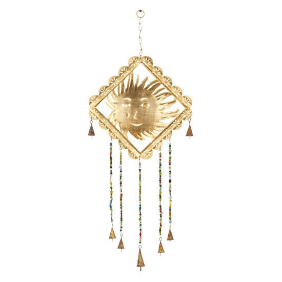 Hot Sale 🌟 Studio 350 Gold Iron Eclectic Windchime 30 X 14 X 1 - 14 X 1 X 30 😀 - Image 2