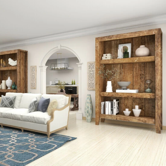 Best Pirce ๐ Studio 350 33-in. Coastal White Shell/Bamboo Vase ๐งจ - Image 8