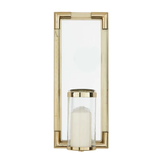 Promo ๐งจ Studio 350 Stainless Steel Glass Wall Sconce Silver โจ - Image 7