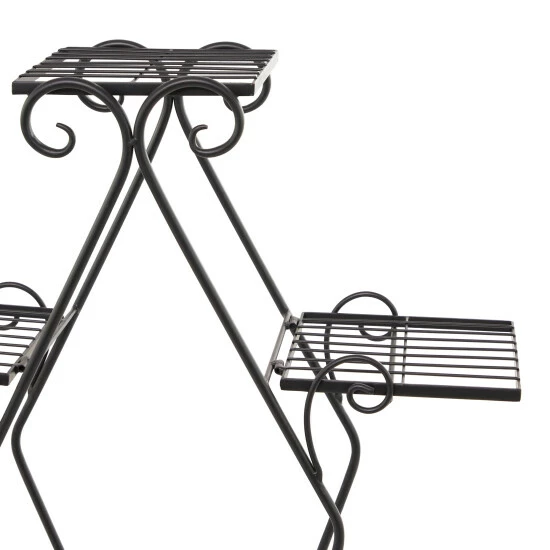 New 🛒 Studio 350 Black Metal Traditional Plantstand - 27 X 10 X 31 🎉 - Image 6