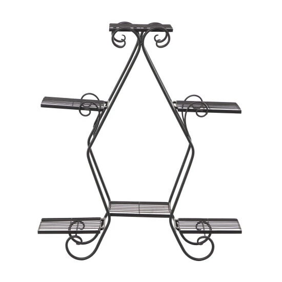 New 🛒 Studio 350 Black Metal Traditional Plantstand - 27 X 10 X 31 🎉 - Image 8