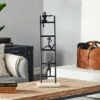 Deals 🌟 Studio 350 Black Iron Contemporary Sculpture Geometric 27 X 5 X 9 - 5 X 9 X 27 👏