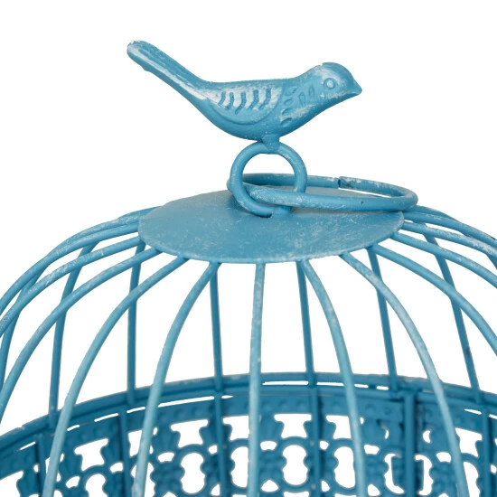 Buy ๐ Studio 350 Blue Or White Metal Country Cottage Birdcage (Set Of 2) - S/2 16", 12"H โจ - Image 5